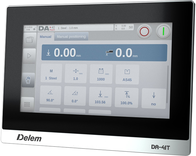 DA-40TX Series CNC System for Torsion Bar Press Brakes