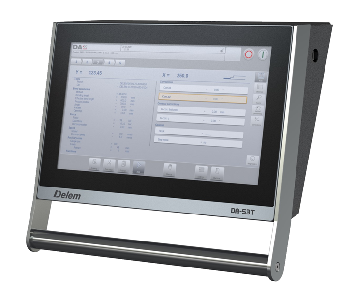 DA-53TX Integrated CNC System for Electro-Hydraulic Press Brakes