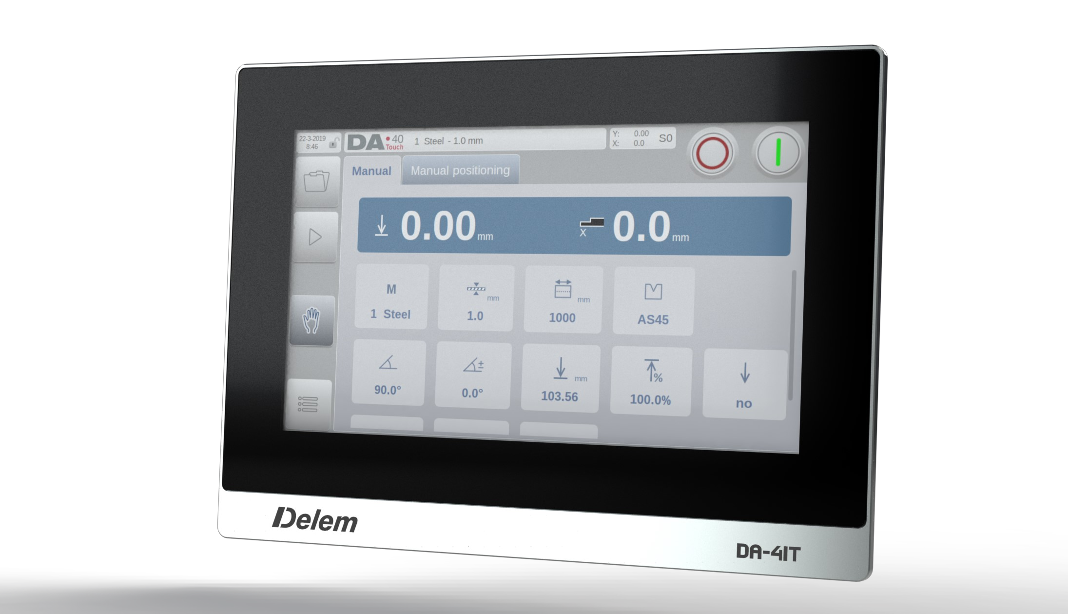 DA-40TX Series Torsion-Axis Bending Machine CNC System