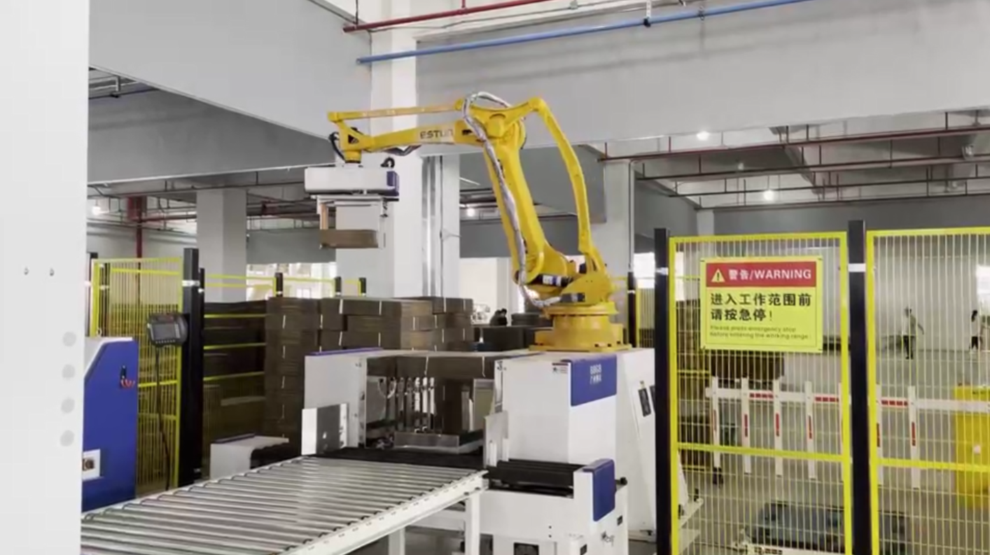 Corrugated Paper Palletizing