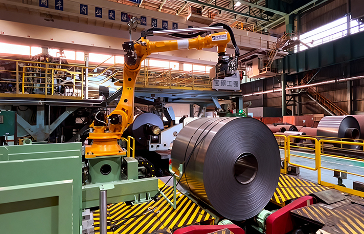 Automatic Steel Coil Unbaling
